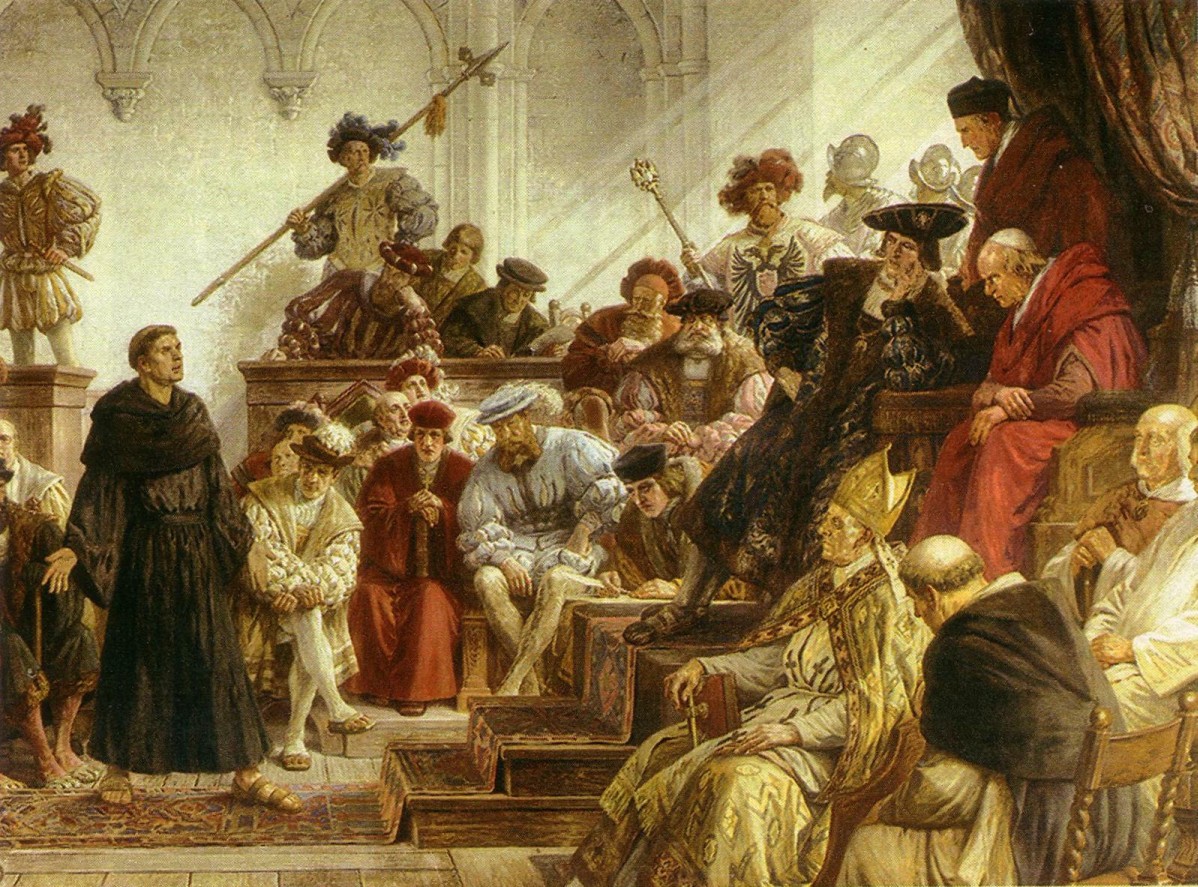 Лютер германия реформация. Лютер в Вормсе картина.